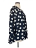 CAbi 100% Polyester Blue 3/4 Sleeve Blouse Size XL - photo 4