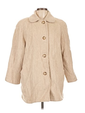 Herman Kay Wool Coat (view 1)