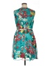 Evan Picone 100% Polyester Floral Teal Cocktail Dress Size 16 - photo 2