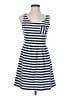 Maison Jules Stripes Blue Casual Dress Size S - photo 1