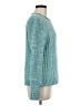 Alfred Dunner 100% Polyester Tweed Teal Pullover Sweater Size M - photo 4