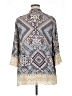 Xhilaration 100% Polyester Gray Kimono Size XL - photo 2