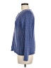 L.L.Bean 100% Cotton Blue Cardigan Size Med R - photo 5