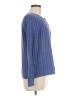 L.L.Bean 100% Cotton Blue Cardigan Size Med R - photo 4