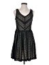 Everleigh 100% Polyester Stars Black Cocktail Dress Size S - photo 1