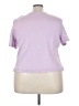 Basic Editions Purple Short Sleeve T-Shirt Size 3X - photo 2