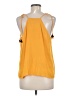 Dolan 100% Polyester Yellow Sleeveless Blouse Size M - photo 2