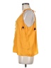 Dolan 100% Polyester Yellow Sleeveless Blouse Size M - photo 5
