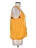 Dolan 100% Polyester Yellow Sleeveless Blouse Size M - photo 4