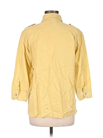 Chico's Design 3/4 Sleeve Button-Down Shirt (view 2)