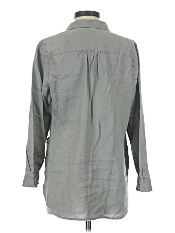 Soft Surroundings 3/4 Sleeve Button-Down Shirt (view 2)