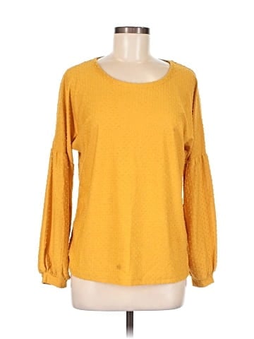 Rose + Olive Long Sleeve Blouse (view 1)