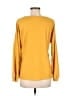 Rose + Olive Yellow Long Sleeve Blouse Size M - photo 2