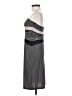 The Limited 100% Polyester Stripes Gray Cocktail Dress Size XS - photo 5