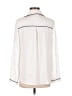 WAYF 100% Polyester Ivory Long Sleeve Blouse Size M - photo 2
