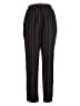 Doncaster Collection Stripes Black Casual Pants Size 10 - photo 1