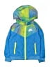 Nike Color Block Blue Windbreaker Size 3T - photo 1