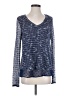 Gibson Blue Long Sleeve Top Size S - photo 1