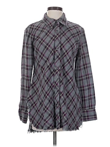 CAbi Long Sleeve Button-Down Shirt (view 1)