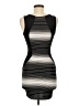 Symphony Stripes Black Cocktail Dress Size M - photo 2