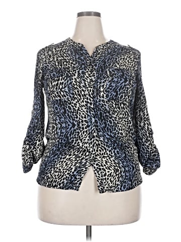 Fylo 3/4 Sleeve Blouse (view 1)