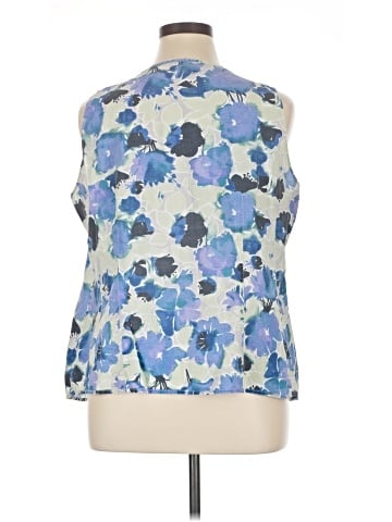 Basic Editions Sleeveless Blouse (view 2)