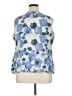 Basic Editions 100% Cotton Blue Sleeveless Blouse Size 1X - photo 2