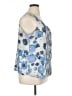 Basic Editions 100% Cotton Blue Sleeveless Blouse Size 1X - photo 4