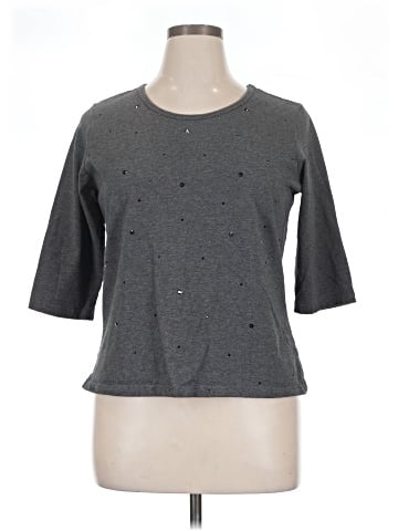 CHRISTINE ALEXANDER 3/4 Sleeve Top (view 1)