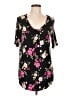 Torrid Floral Black Short Sleeve T-Shirt Size Med Plus (00) - photo 1