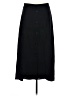 retrology 100% Polyester Solid Black Formal Skirt Size M - photo 1