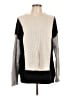 Vince. Color Block Gray Pullover Sweater Size L - photo 1