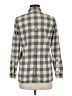 Madewell Checkered-gingham Gray Long Sleeve Button-Down Shirt Size M - photo 2