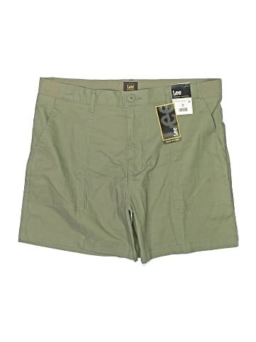 Lee Khaki Shorts (view 1)