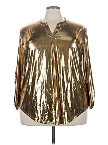 Cato 3/4 Sleeve Blouse (view 1)
