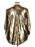 Cato Metallic Gold 3/4 Sleeve Blouse Size 22 - photo 2