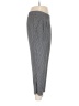 Theory 100% Silk Houndstooth Gray Silk Pants Size 4 - photo 4