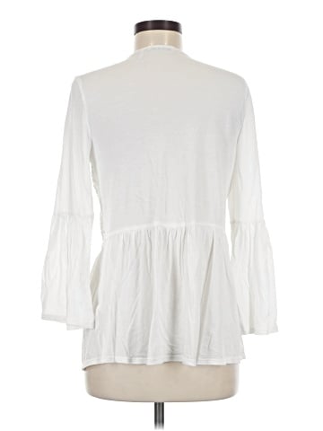 Three Dots 3/4 Sleeve Blouse (view 2)