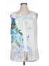 Unique Spectrum White Sleeveless Blouse Size XL - photo 1