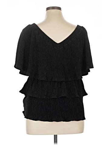 Attitudes by Renee Short Sleeve Blouse (view 2)