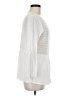 Three Dots 100% Supima Cotton White 3/4 Sleeve Blouse Size M - photo 4