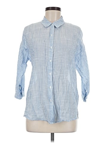 Be Cool 3/4 Sleeve Button-Down Shirt (view 1)