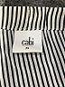 CAbi 100% Silk Gray 3/4 Sleeve Silk Top Size M - photo 7