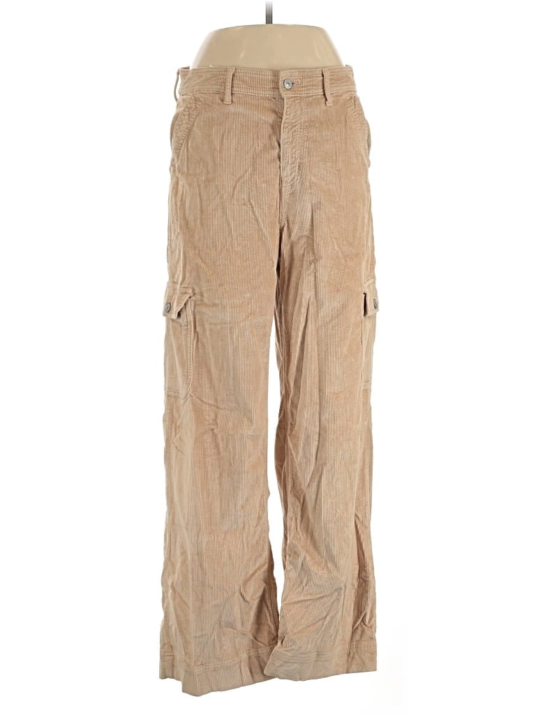 Pre-owned American Eagle Outfitters Cargo Pants In Tan