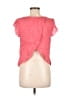 Final Touch 100% Rayon Pink Short Sleeve Top Size M - photo 2