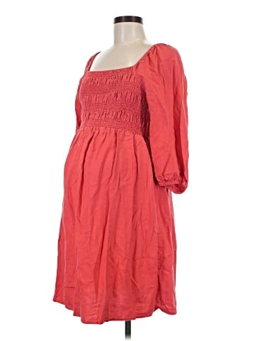 Isabel Maternity Casual Dress (view 1)