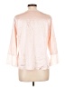 Bebe 100% Polyester Pink 3/4 Sleeve Blouse Size L - photo 2