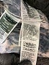 Levi's 100% Cotton Print Blue Denim Shorts Size 26 waist - photo 4