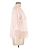 Bebe 100% Polyester Pink 3/4 Sleeve Blouse Size L - photo 4