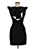 Zara Basic Solid Black Cocktail Dress Size M - photo 2